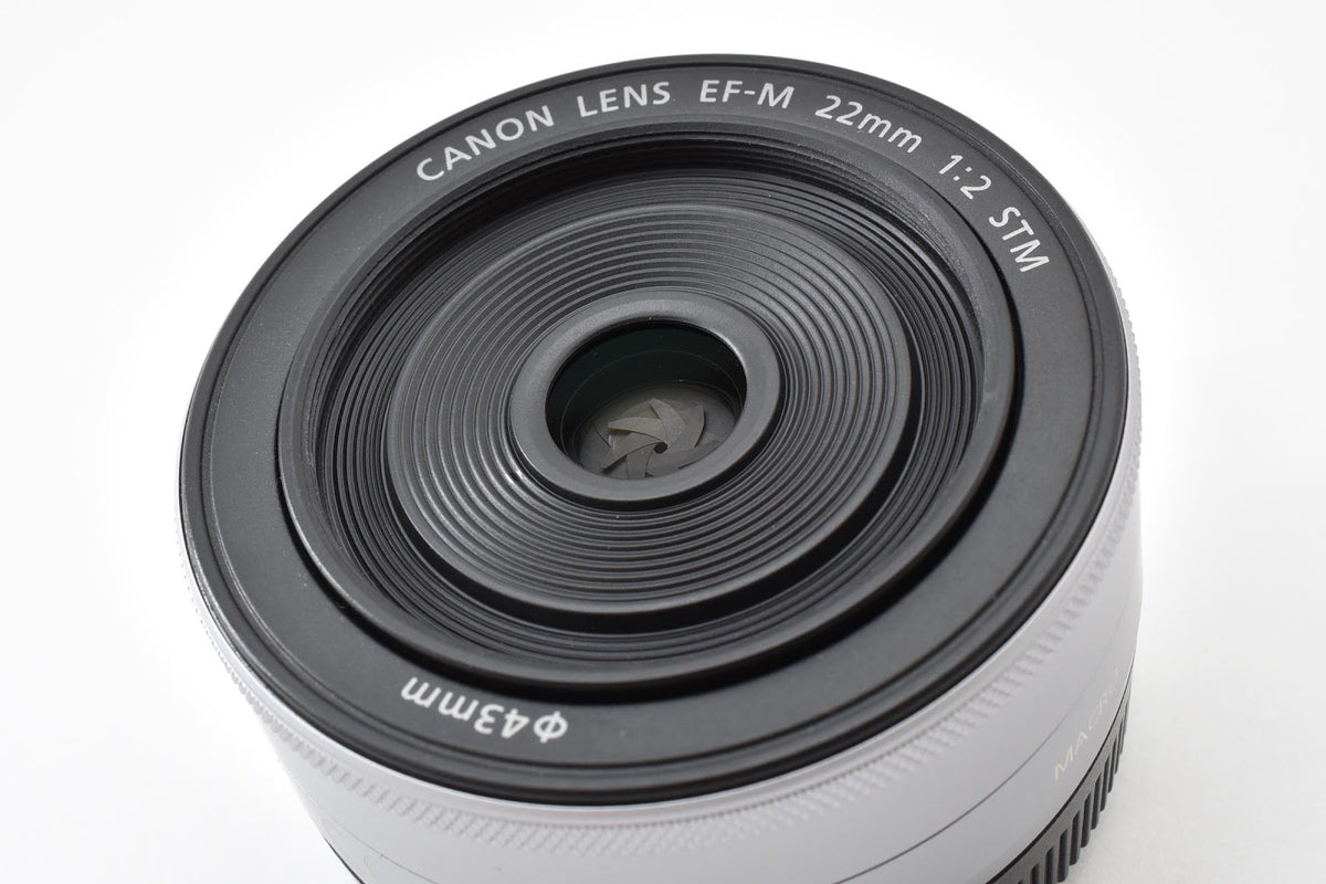 ★ジャンク★ キャノン CANON EF-M 22MM F2 STM シルバー 広角単焦点レンズ ジャンク ★ #9111