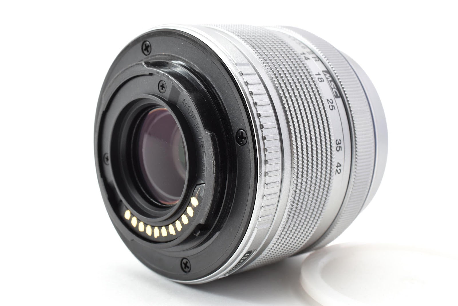 ★良品★ オリンパス Olympus M.ZUIKO DIGITAL ED 14-42MM F3.5-5.6 II R シルバー デジタルレンズ ★ #9056