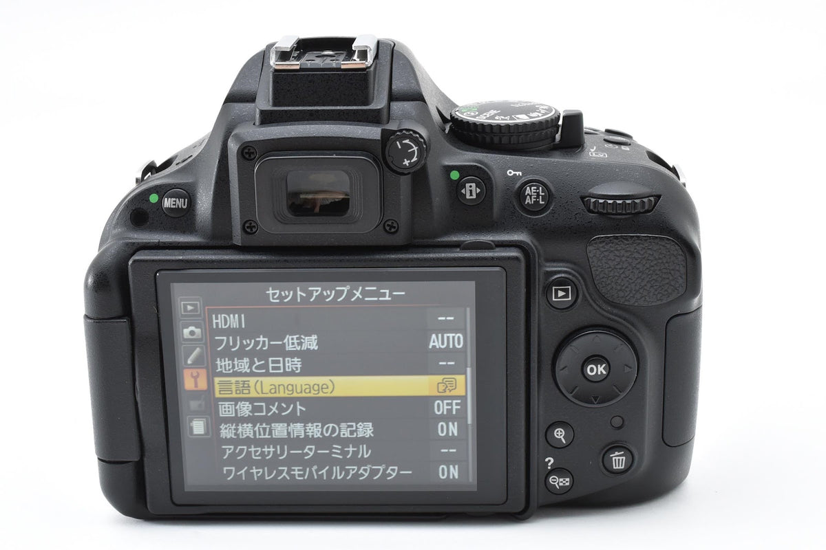★美品ショット数21,360回★ ニコン Nikon  D5200 ボディ デジタル一眼レフカメラ ★ #9387