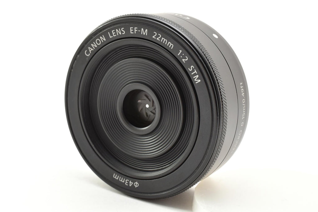 ★良品★ キヤノン CANON EF-M 22mm F2 STM 単焦点レンズ ★ #9072