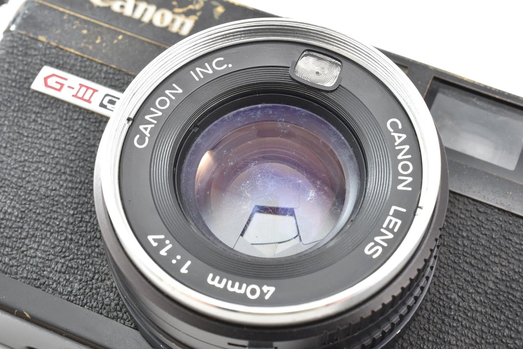 ★検品要★ キャノン CANON CANONET QL17 G-III ブラック フィルムカメラ ★ #9027