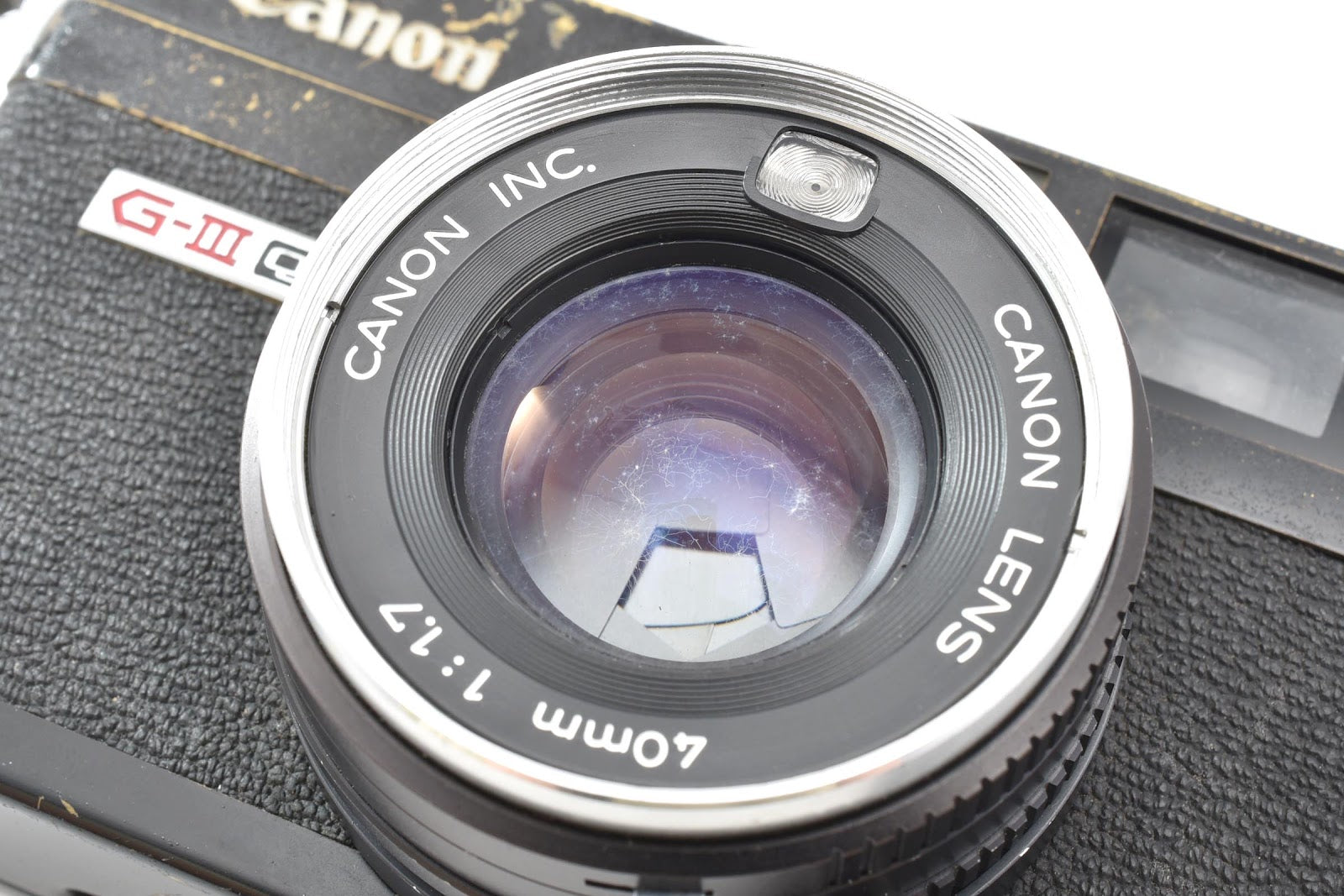 ★検品要★ キャノン CANON CANONET QL17 G-III ブラック フィルムカメラ ★ #9027