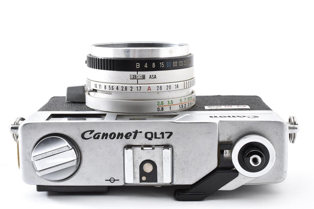 ★良品★ キャノン CANON キャノネット QL17 G-III QL シルバー フィルムカメラ ★ #8856