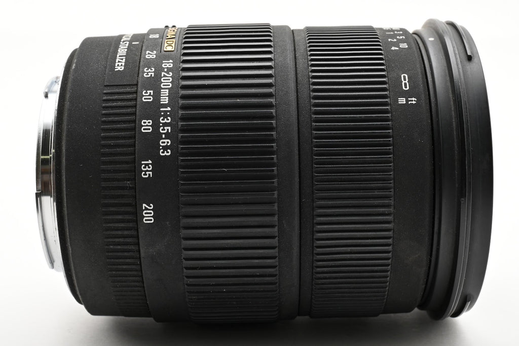 ★良品★ シグマ SIGMA AF 18-200MM F3.5-6.3 キャノン DC OS レンズ ★ #9394