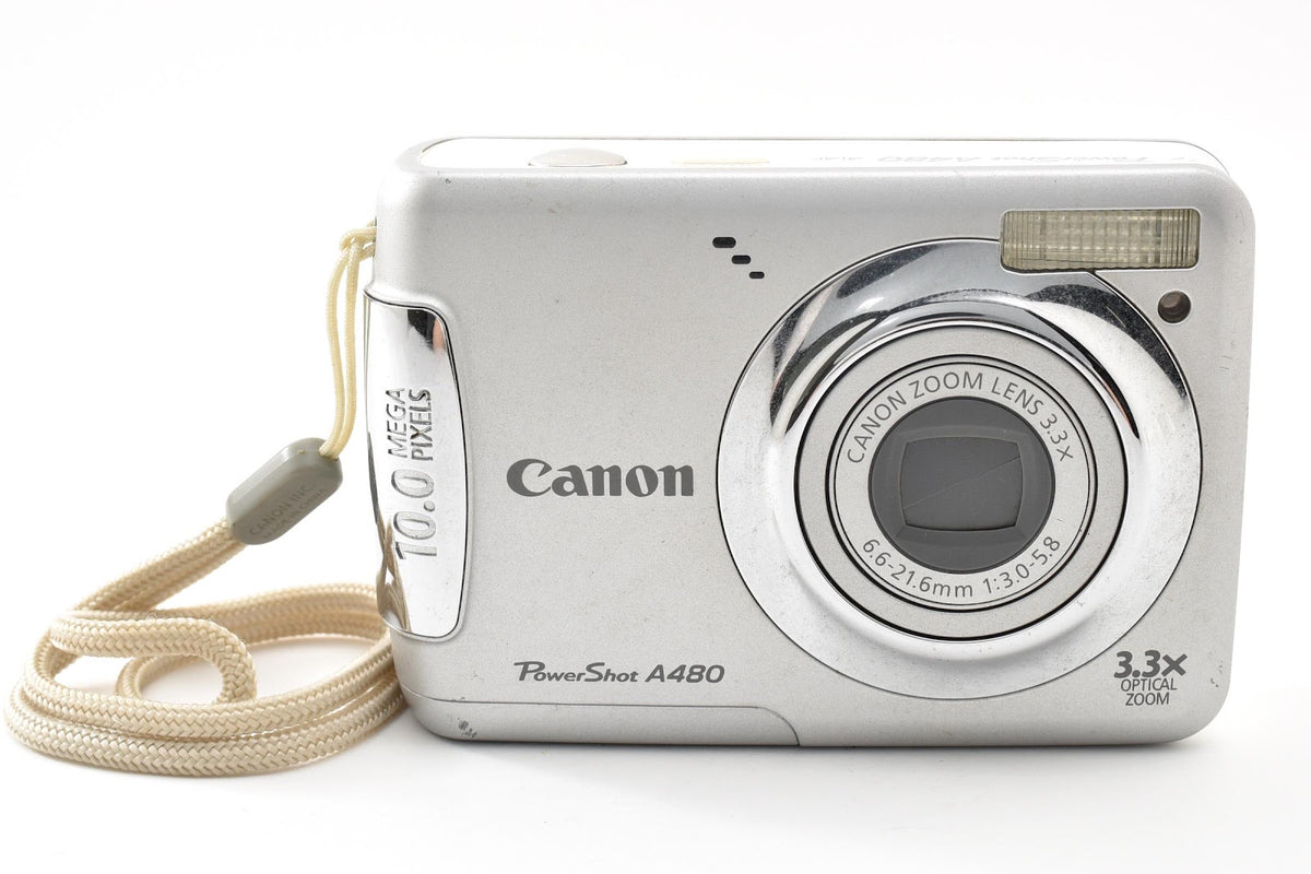 ★美品★ キャノン CANON POWERSHOT A480 コンパクトデジタルカメラ 外観良好 動作確認済 ★ #9238