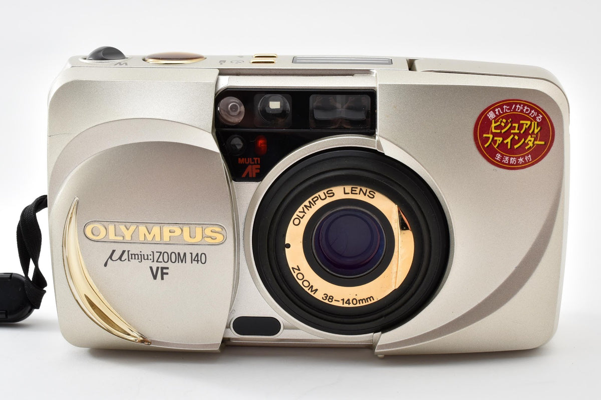 ★美品★ オリンパス Olympus μ ZOOM 140 VF フィルムカメラ 元箱付き ★ #9119