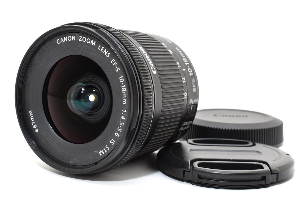 ★美品★ キャノン CANON EF-S 10-18mm f4.5-5.6 IS STM 広角ズームレンズ 小スレ 動作良好 ★ #8730