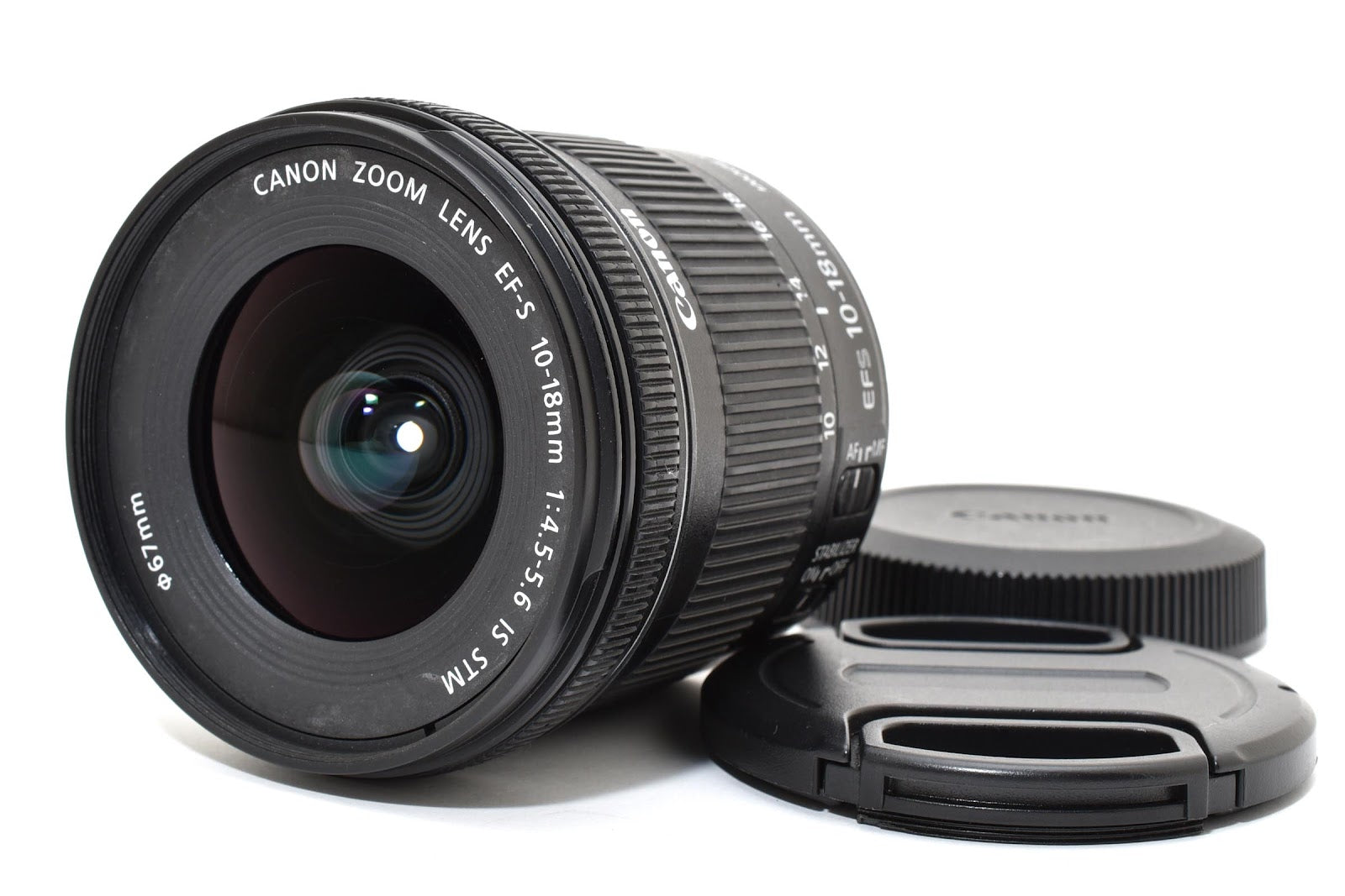 ★美品★ キャノン CANON EF-S 10-18mm f4.5-5.6 IS STM 広角ズームレンズ 小スレ 動作良好 ★ #8730