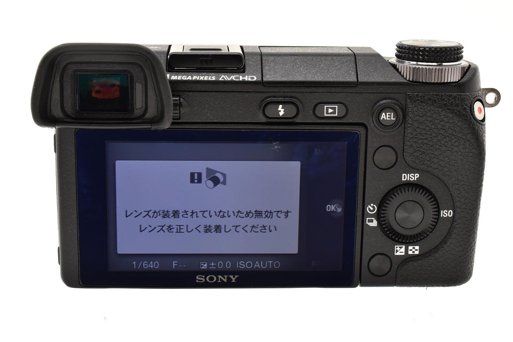 ★良品★ ソニー SONY NEX-6 ボディ ミラーレス一眼 充電ケーブル付き 動作良好 ★ #9311