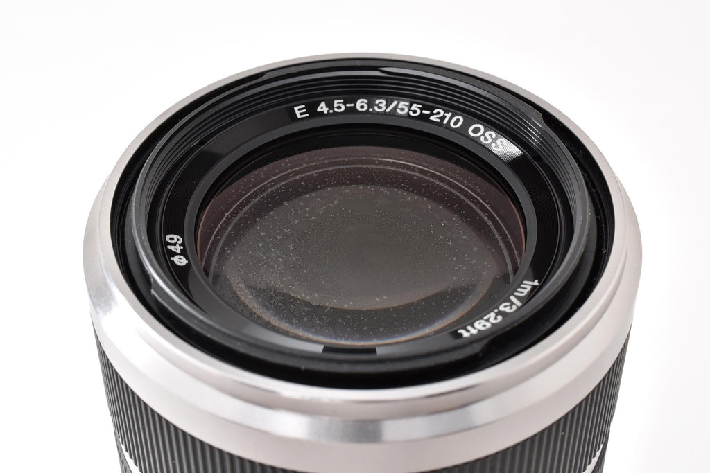 ★現状品★ ソニー SONY E 55-210MM F4.5-6.3 OSS Eマウント SEL55210 シルバー ★ #9353