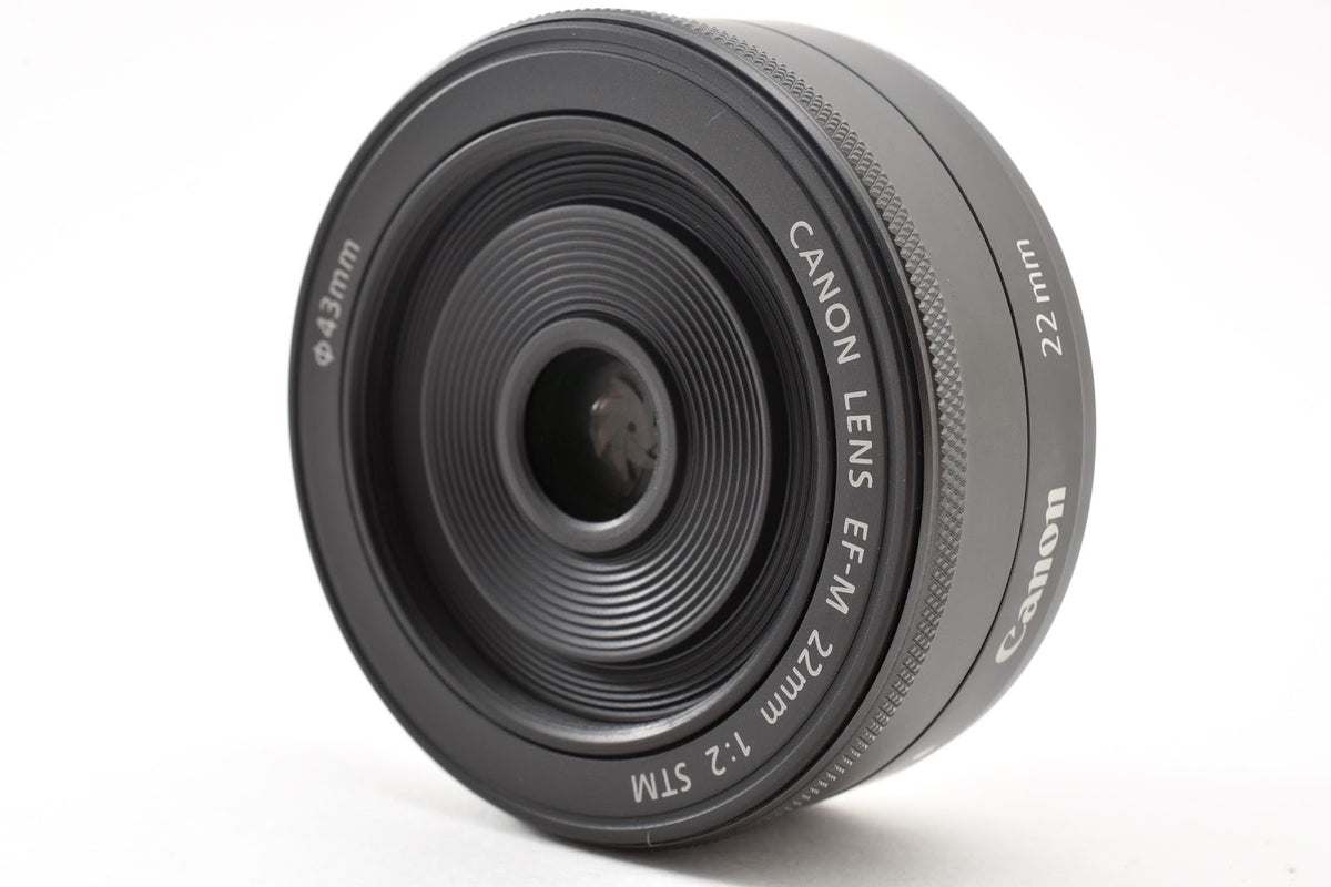 ★美品★ キヤノン CANON EF-M 22MM F2 STM パンケーキレンズ 広角 単焦点 美品 ★ #9234