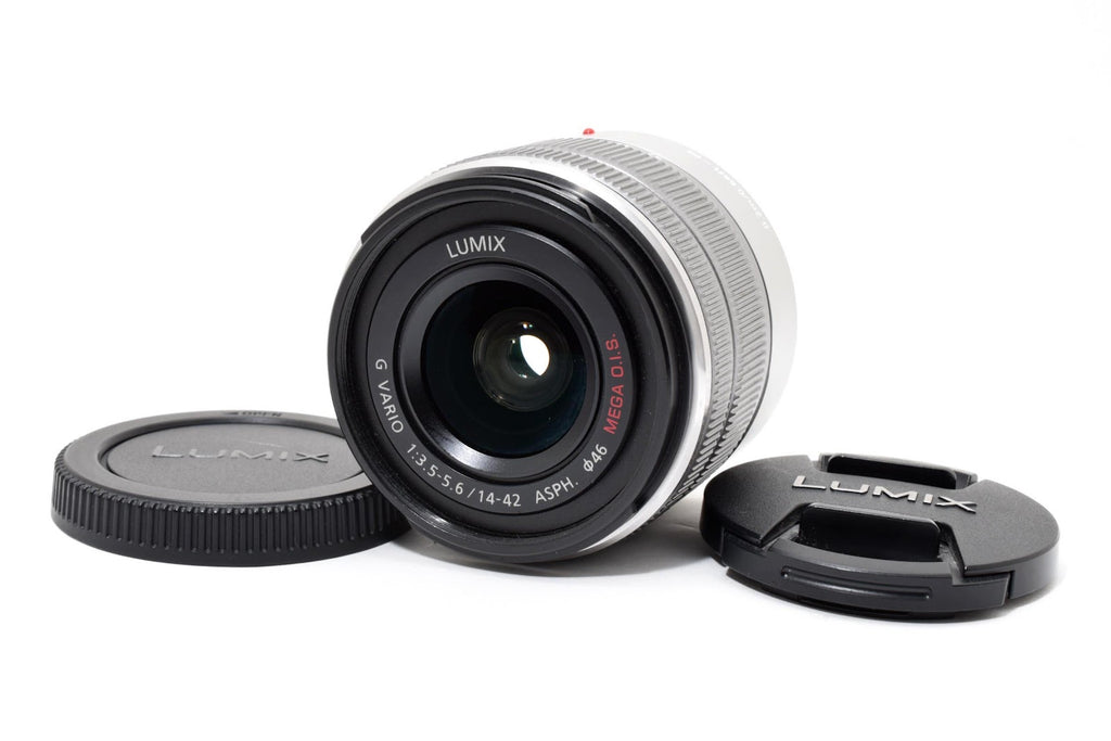 ★美品★ パナソニック Panasonic LUMIX G VARIO 14-42MM/F3.5-5.6 II ASPH./MEGA O.I.S. 交換レンズ ★ #8705
