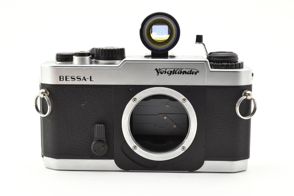★良品★ フォクトレンダー Voigtlander BESSA-L シルバー ボディ ファインダー付 ★ #9075