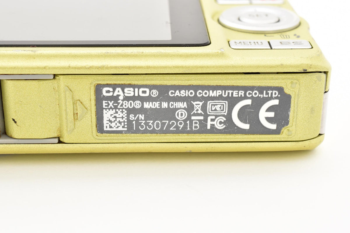 ★ カシオ CASIO EX-Z80 GREEN デジタルカメラ ★ #9454