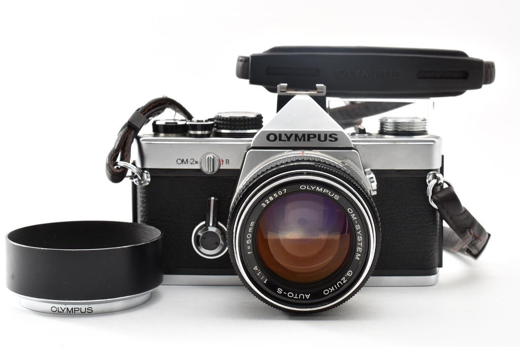 ★良品★ オリンパス Olympus OM-2N G.ZUIKO AUTO-S 50MM F1.4 フィルム一眼レフ ★ #9236