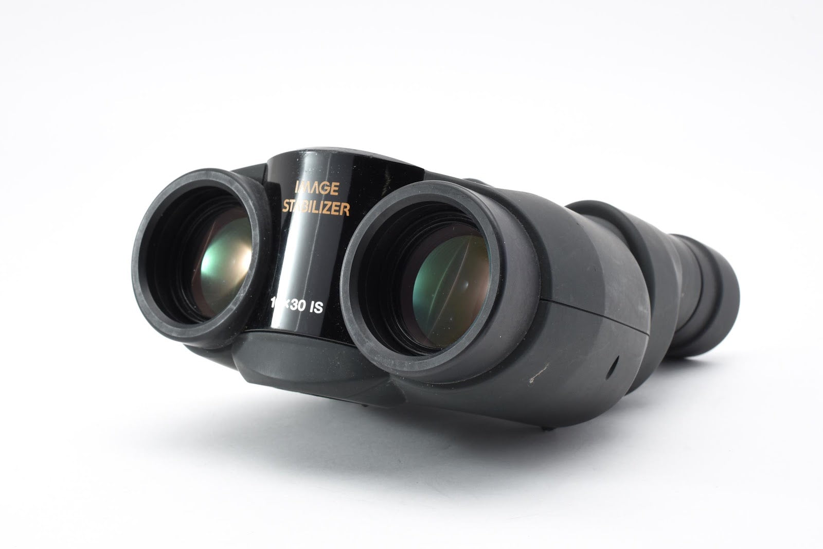 ★良品★ キヤノン CANON 双眼鏡 10X30 IS ブラック 防振 ★ #8865
