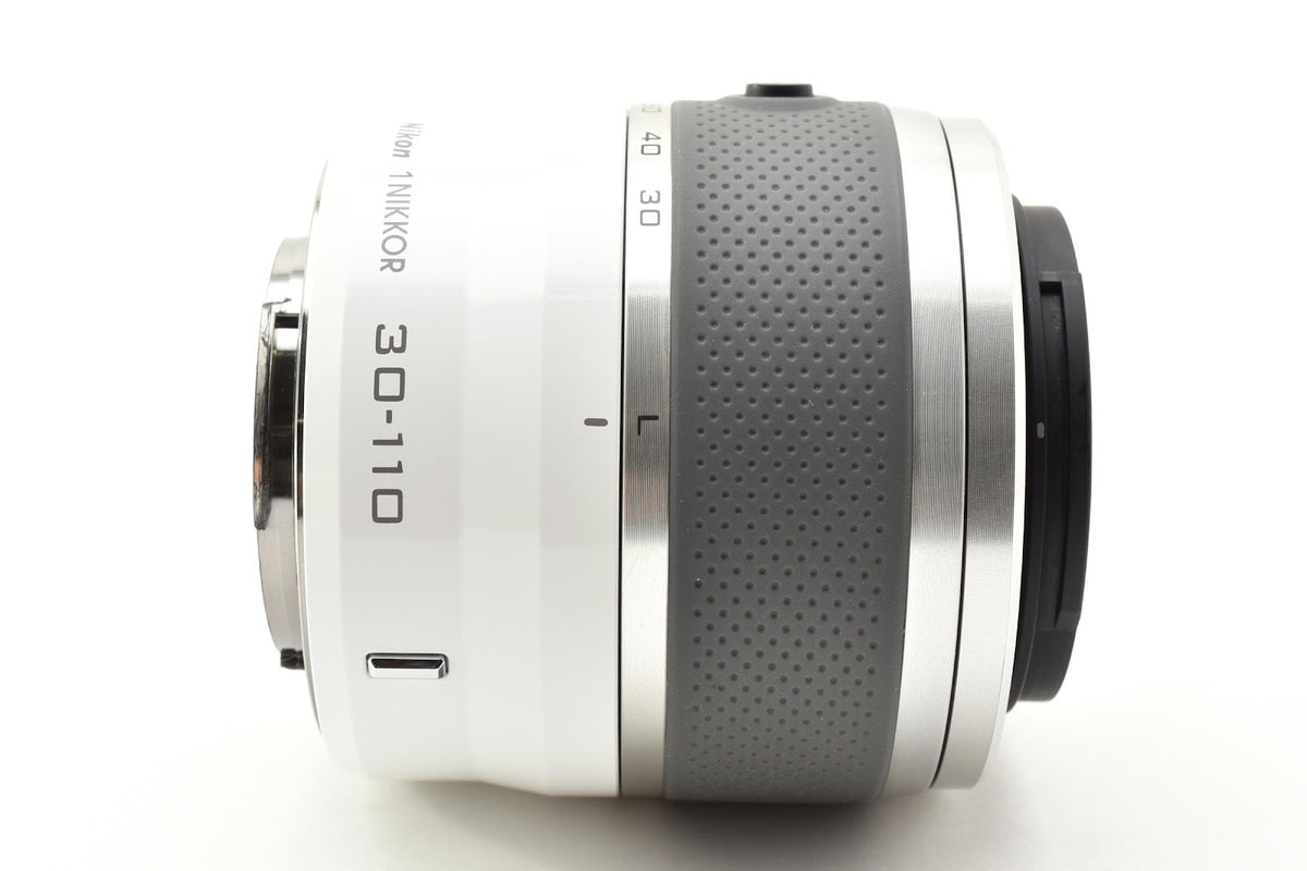 ★良品★ ニコン Nikon 1 NIKKOR VR 30-110MM F3.8-5.6 ホワイト レンズ ★ #9078