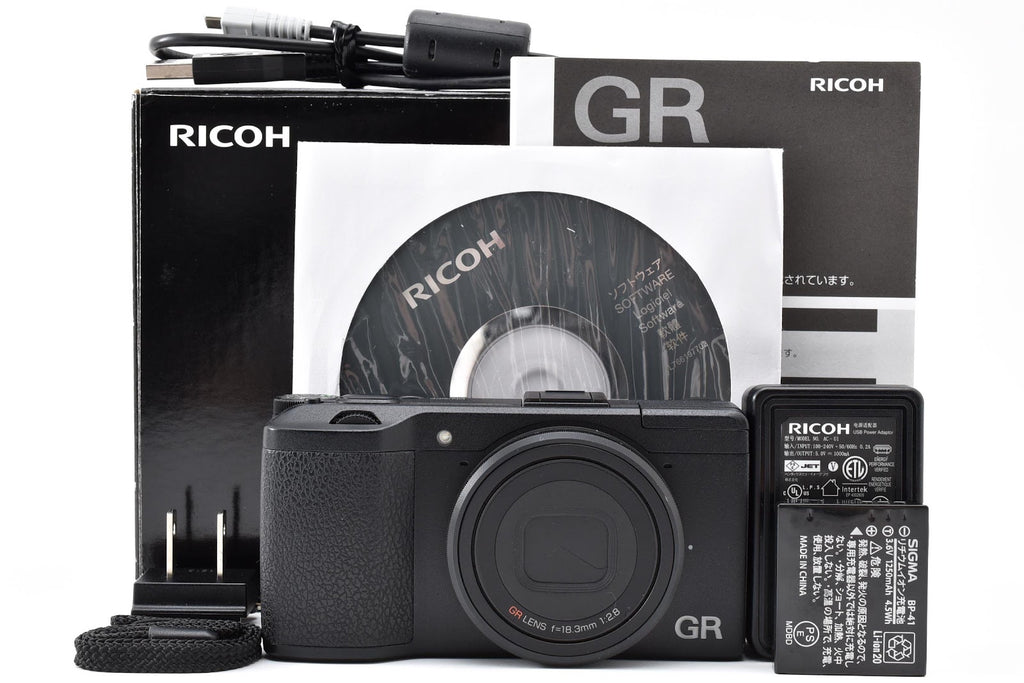 ★極上品★ リコー RICOH GR 初代 デジタルカメラ 元箱付き シャッター回数表示0回 ★ #9002