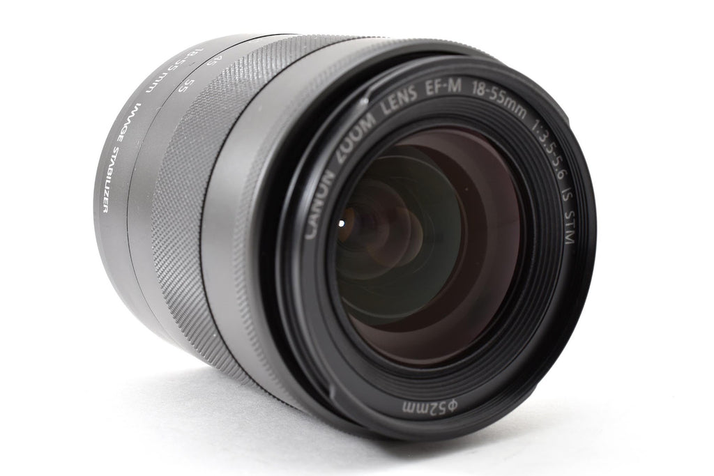 ★美品★ キヤノン CANON EF-M 18-55mm f3.5-5.6 IS STM レンズ ★ #8974