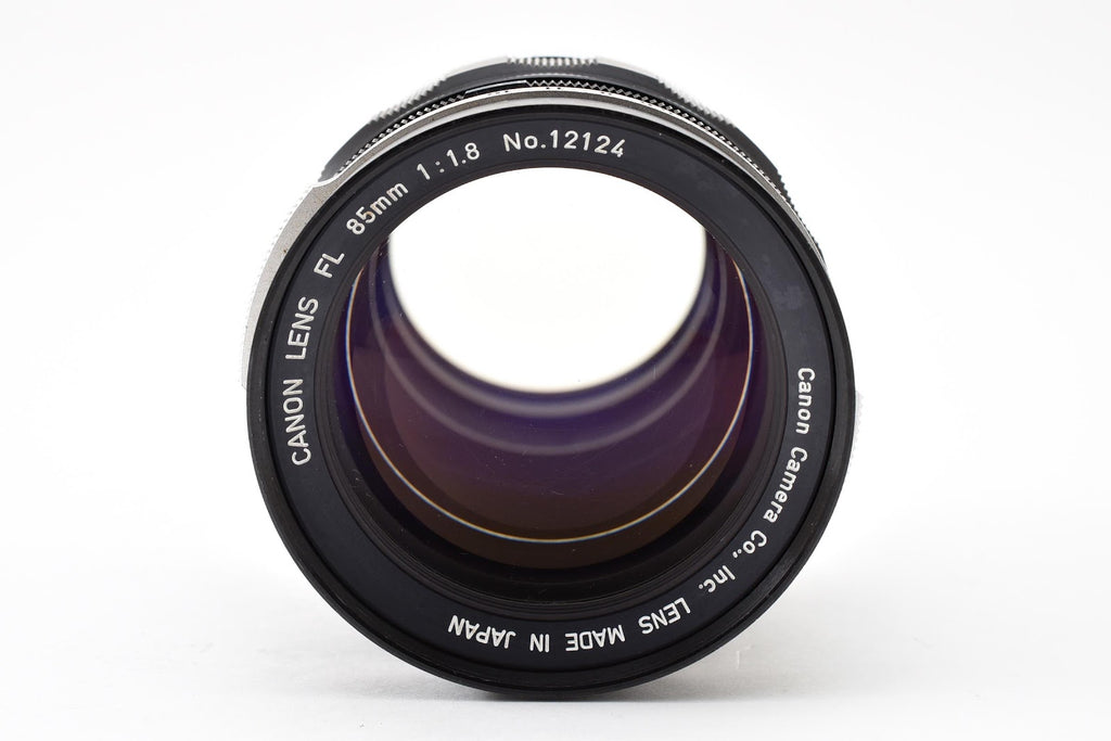 ★美品★ キヤノン CANON FL 85MM F1.8 単焦点 フィルムカメラ用 交換レンズ ★ #8701