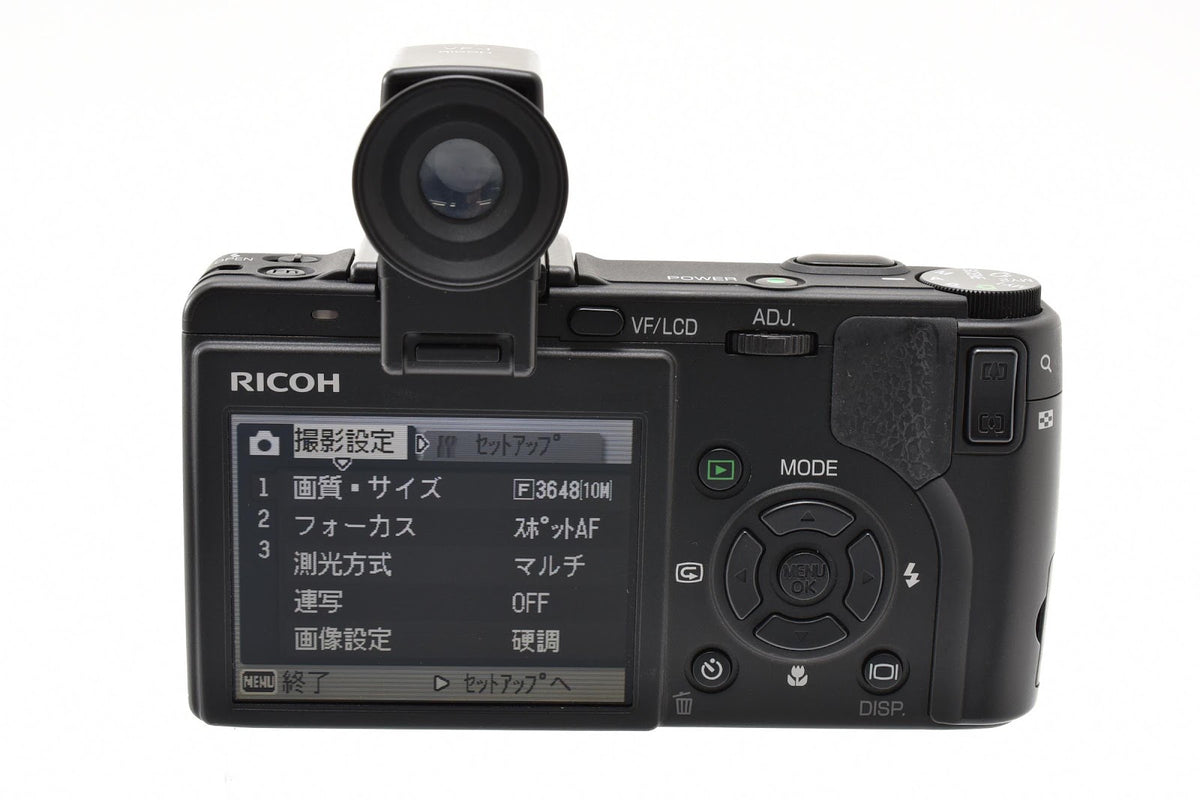 ★良品★ リコー RICOH CAPLIO GX100 VF-1 デジタルカメラ ★ #9455
