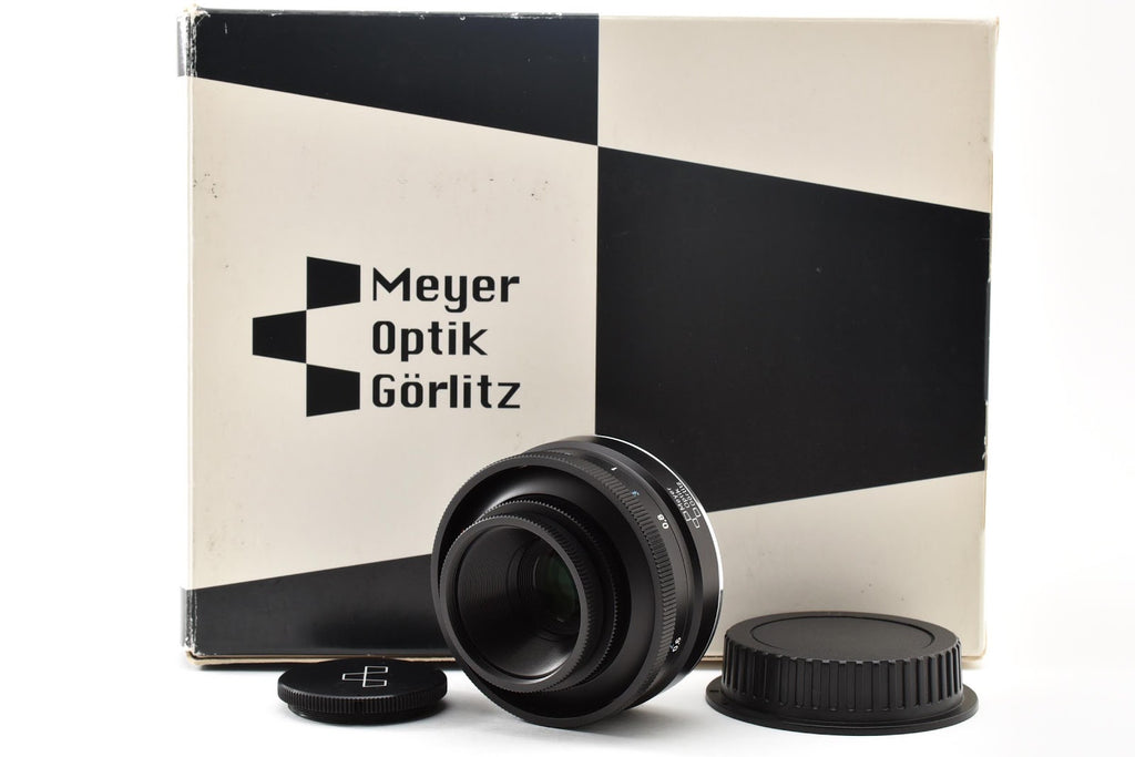 ★極上品★ メイヤーオプティック Meyer Optik Gorlitz TRIOPLAN 50MM F2.9 復刻 (キヤノンEF用) 元箱付き ★ #9211