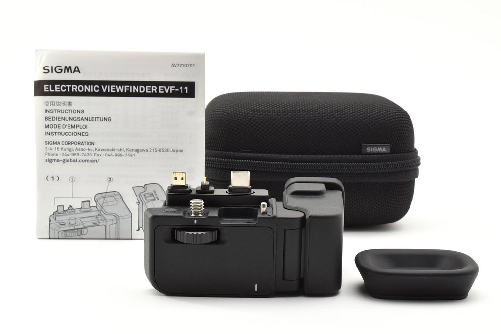 ★美品★ SIGMA SIGMA ELECTRONIC VIEWFINDER EVF-11 ケース/取説付き ★ #9087