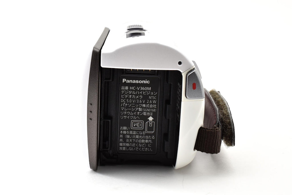 ★美品★ パナソニック Panasonic HC-V360M-W (ホワイト) デジタルビデオカメラ ★ #9315