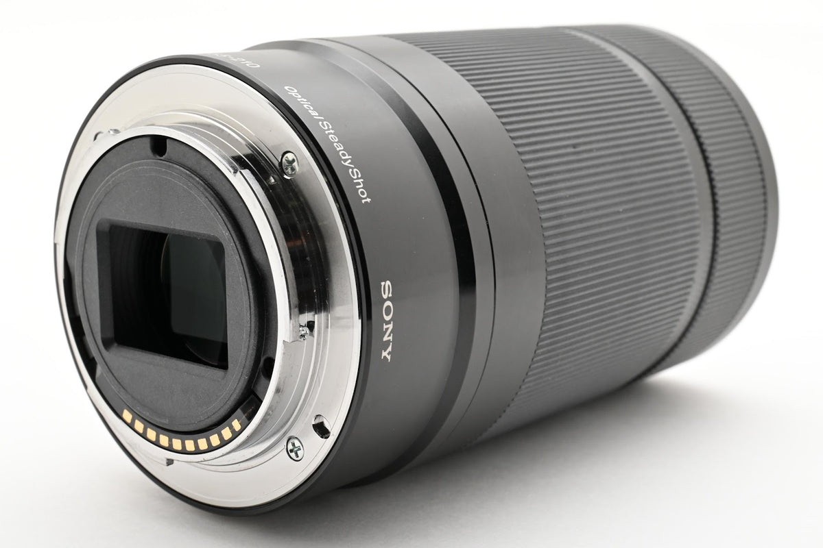 ★良品★ ソニー SONY E 55-210MM F4.5-6.3 OSS SEL55210 ブラック 望遠ズームレンズ ★ #9401