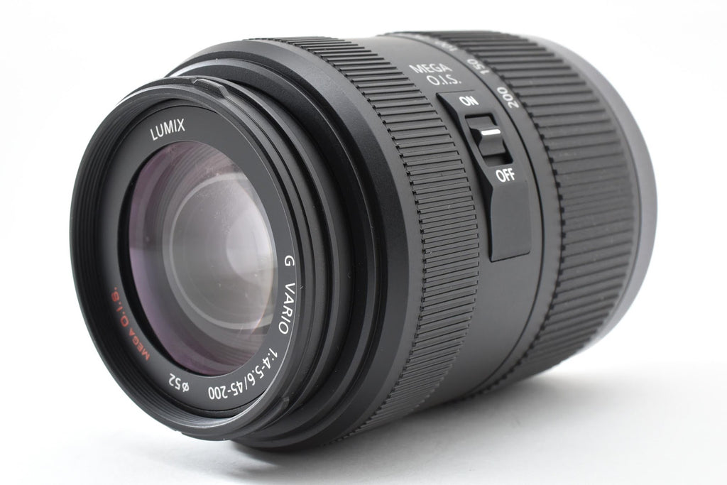 ★ パナソニック Panasonic LUMIX G VARIO 45-200MM F4.0-5.6 MEGA O.I.S. (H-FS045200) 交換レンズ ★ #9048