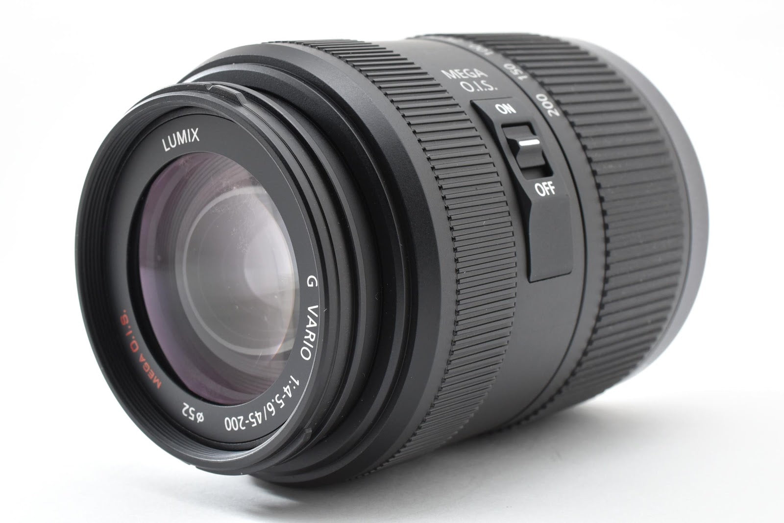 ★ パナソニック Panasonic LUMIX G VARIO 45-200MM F4.0-5.6 MEGA O.I.S. (H-FS045200) 交換レンズ ★ #9048