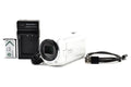 ★美品★ ソニー SONY HDR-CX470 W ホワイト デジタルビデオカメラ ハンディカム 動作OK ★ #9326