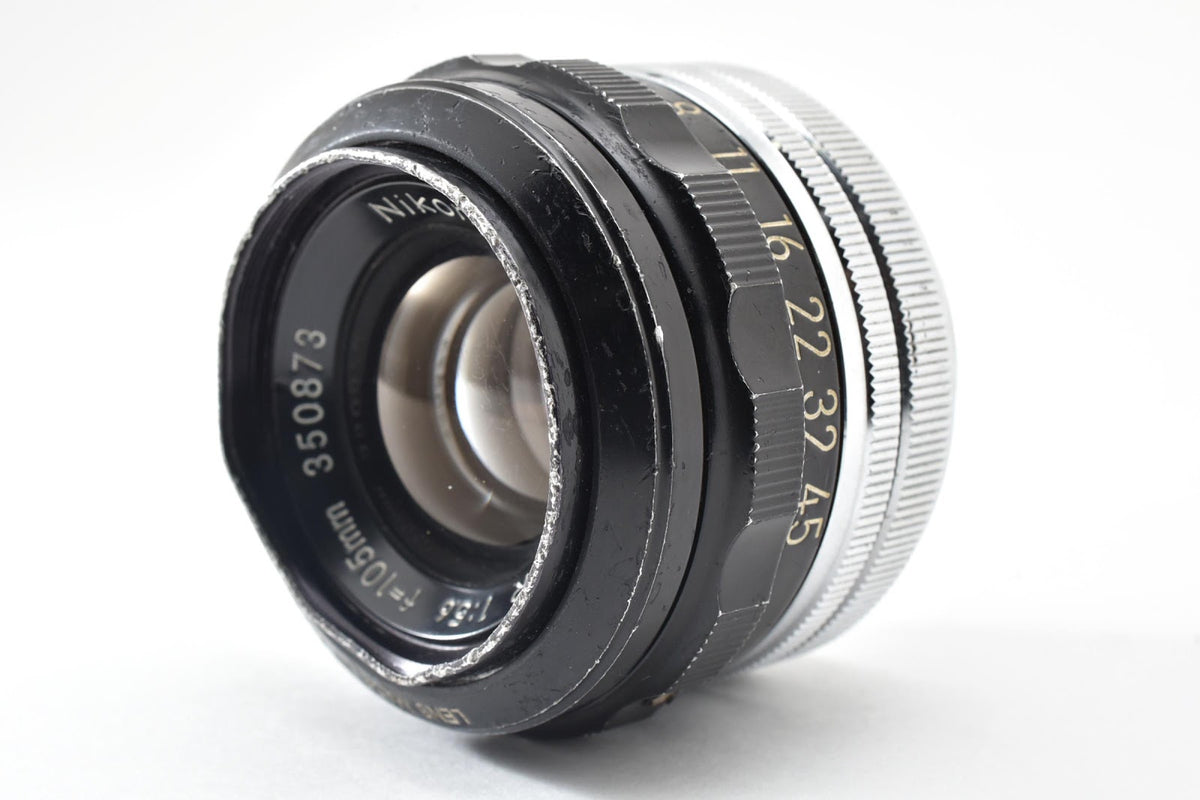 ★現状品★ ニコン Nikon EL-NIKKOR 105MM F5.6 レンズ クモリ 歪み 傷あり 現状品 動作問題なし ★ #9152