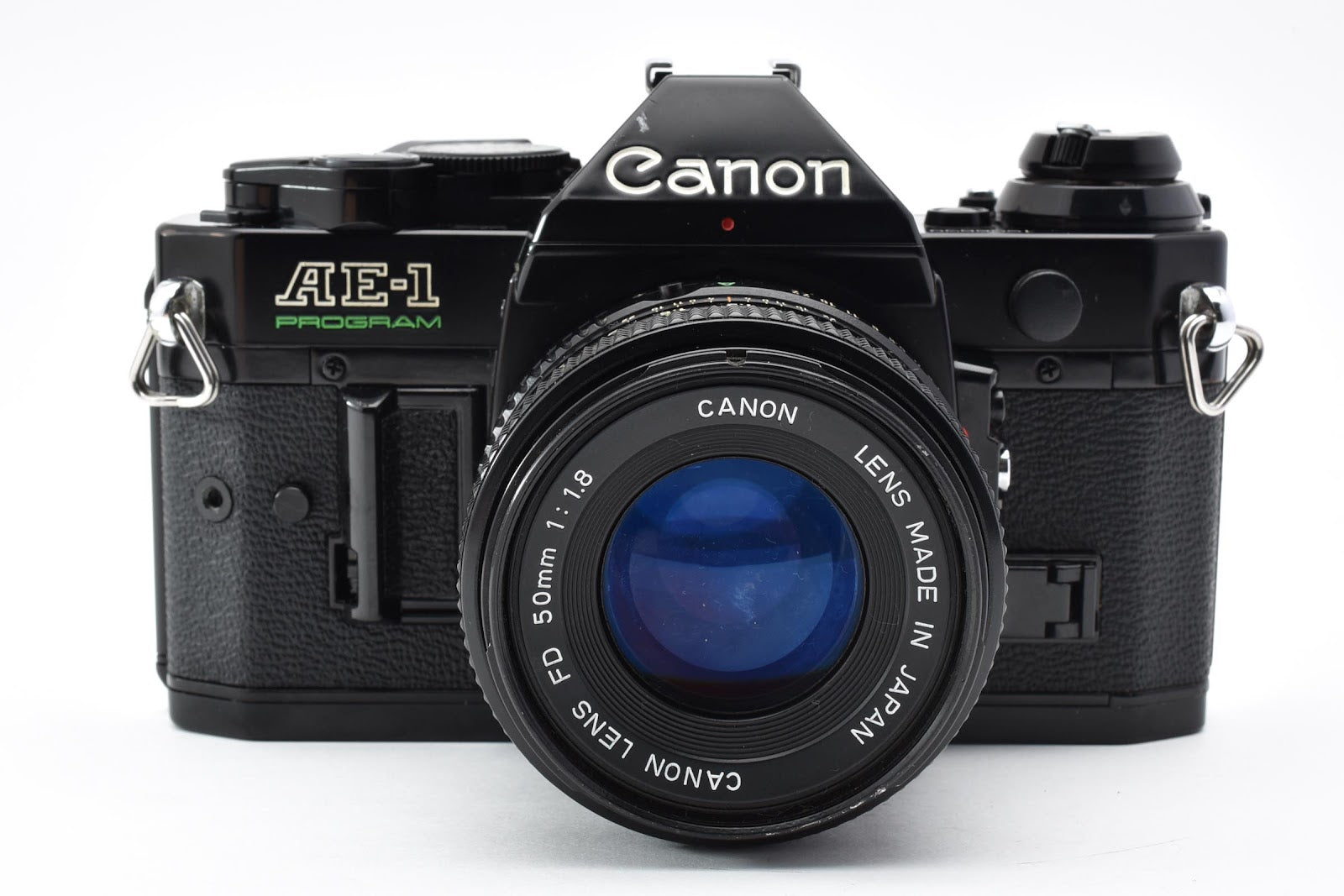 ★良品★ キヤノン CANON AE-1 PROGRAM ボディ NEW FD 50MM F1.8 シャッター鳴きなし ★ #8778