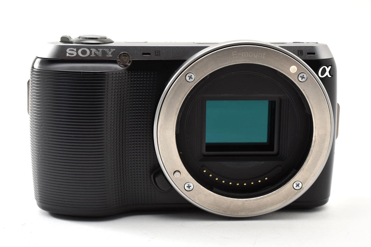 ★良品★ ソニー SONY ショット数7,341回 NEX-C3 ボディ ブラック 1620万画素 ミラーレス一眼 ★ #9318