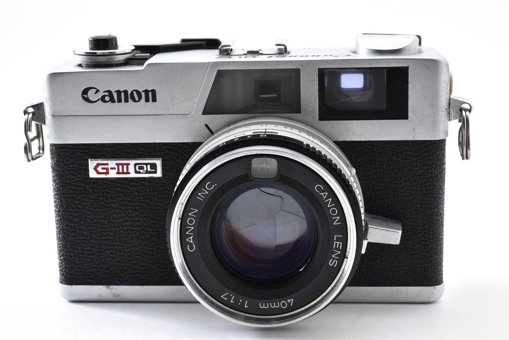 ★良品★ キャノン CANON キャノネット QL17 G-III QL シルバー フィルムカメラ ★ #8856