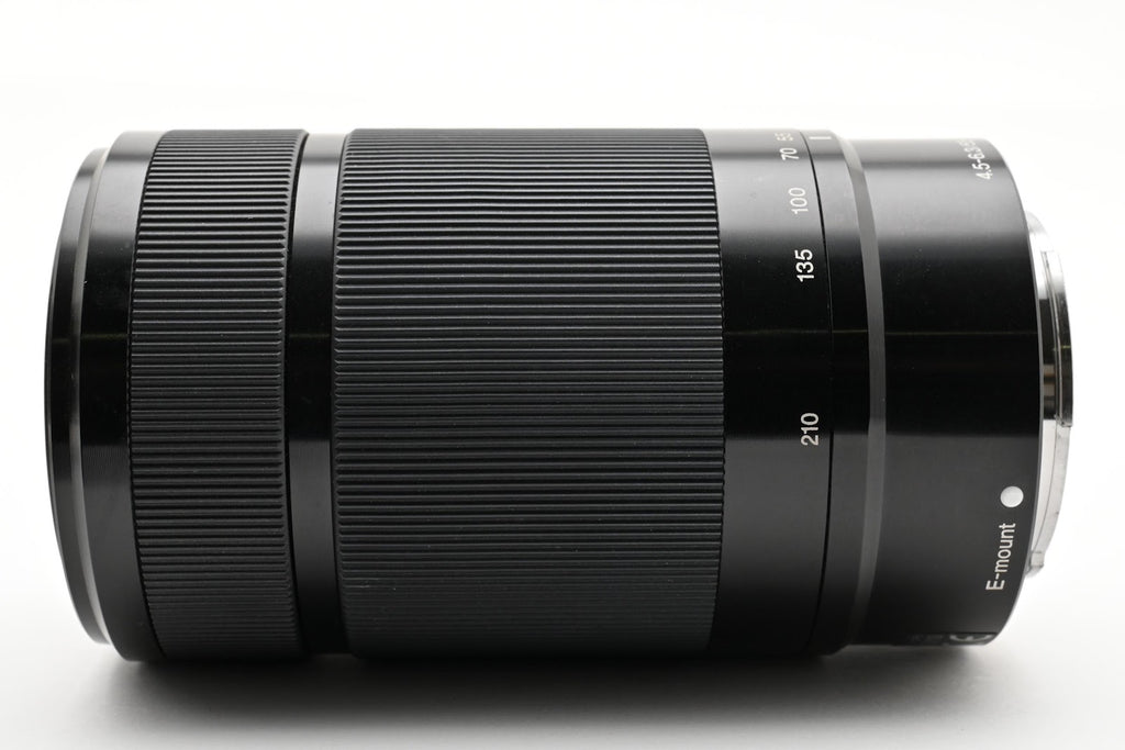 ★良品★ ソニー SONY E 55-210MM F4.5-6.3 OSS SEL55210 ブラック 望遠ズームレンズ ★ #9401