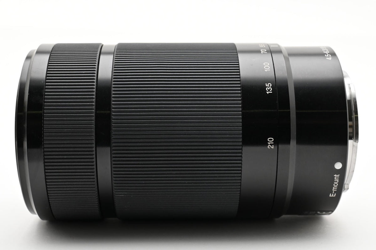 ★良品★ ソニー SONY E 55-210MM F4.5-6.3 OSS SEL55210 ブラック 望遠ズームレンズ ★ #9401