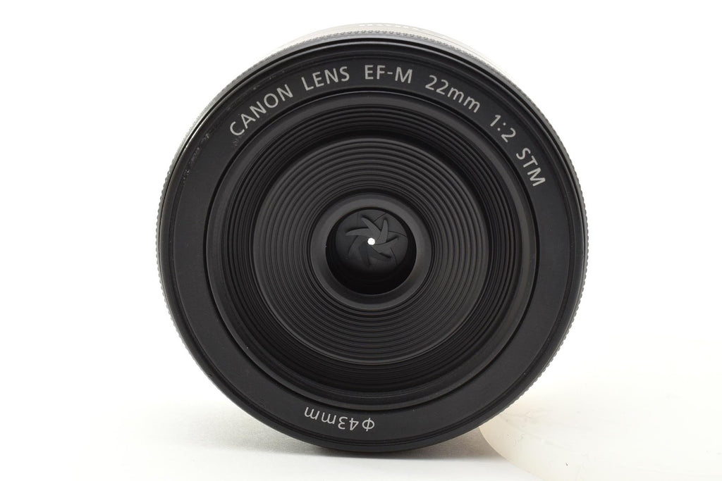 ★良品★ キヤノン CANON EF-M 22mm F2 STM 単焦点レンズ ★ #9072