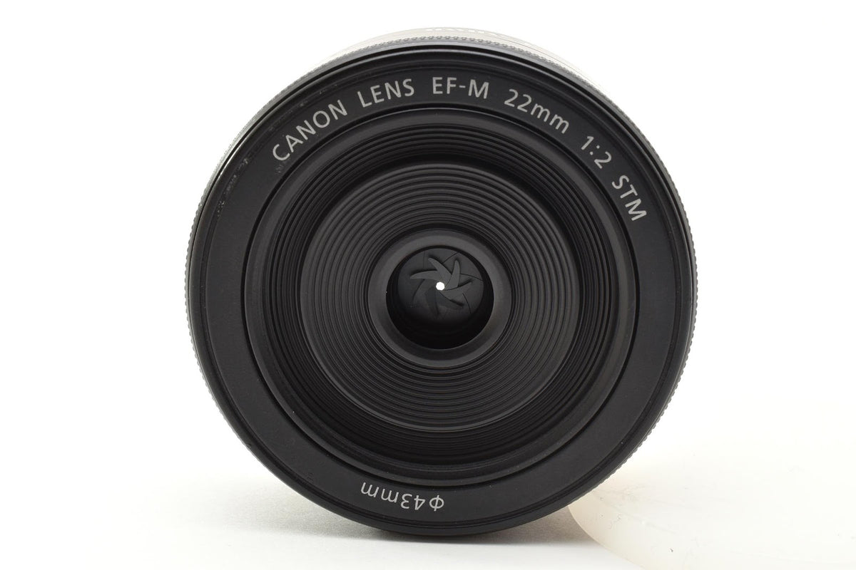 ★良品★ キヤノン CANON EF-M 22mm F2 STM 単焦点レンズ ★ #9072