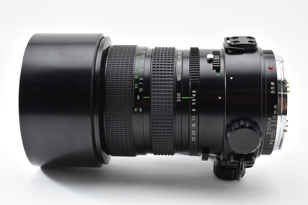 ★希少★ ゼンザブロニカ ZENZABRONICA PE 100-220MM F4 A(ETR) フィルムカメラ用レンズ ★ #9181