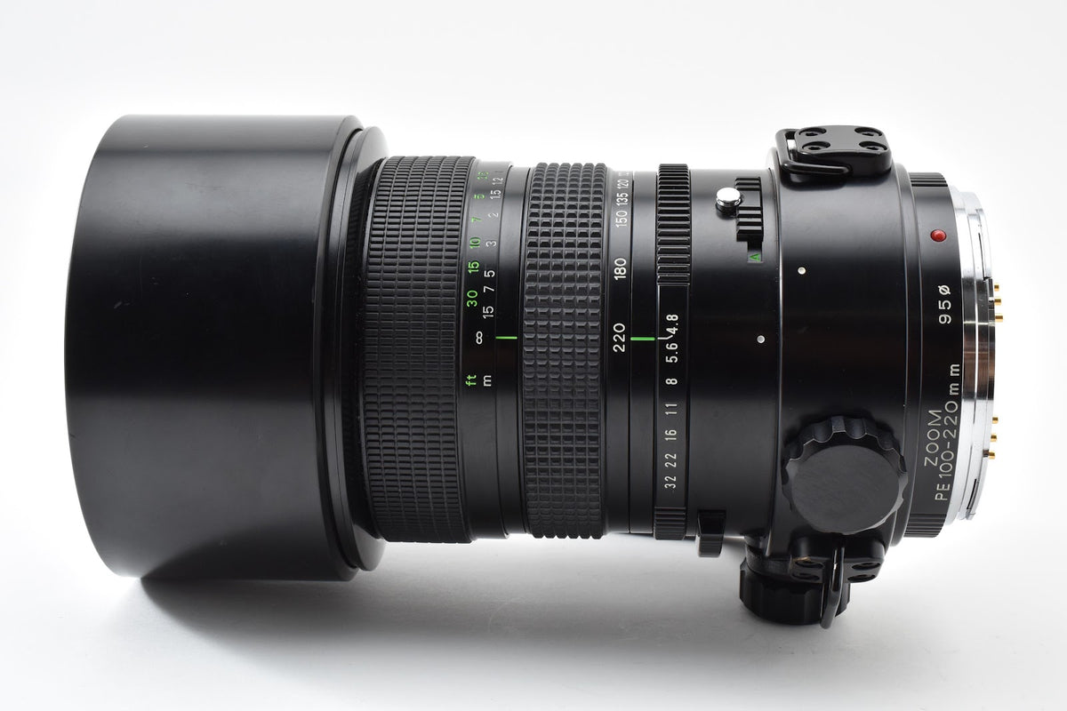★希少★ ゼンザブロニカ ZENZABRONICA PE 100-220MM F4 A(ETR) フィルムカメラ用レンズ ★ #9181