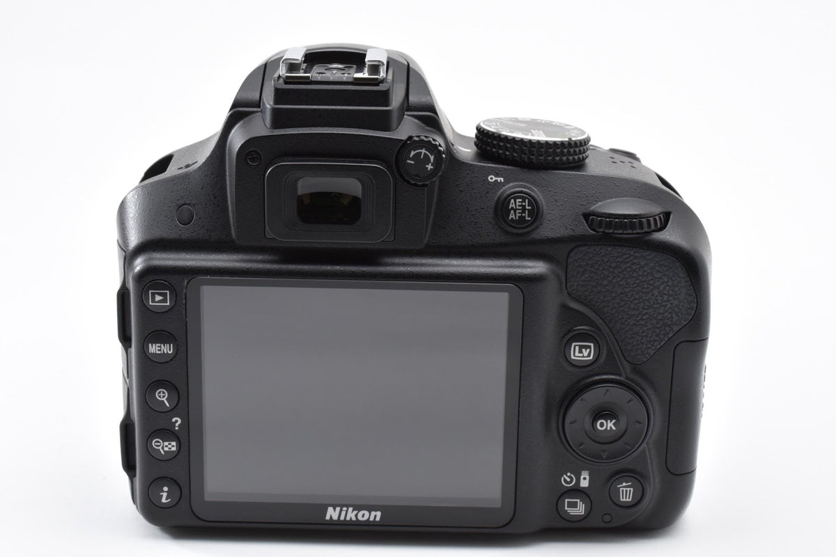 ★美品★ ニコン Nikon ショット数1,182回 D3300 ボディ AF-S NIKKOR 18-55MM レンズセット デジタル一眼レフ ★ #9274