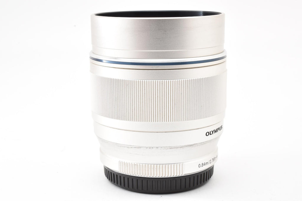 ★極上品★ オリンパス Olympus M. ZUIKO DIGITAL ED 75MM F1.8 シルバー メーカー修理報告書付き 交換レンズ ★ #9430