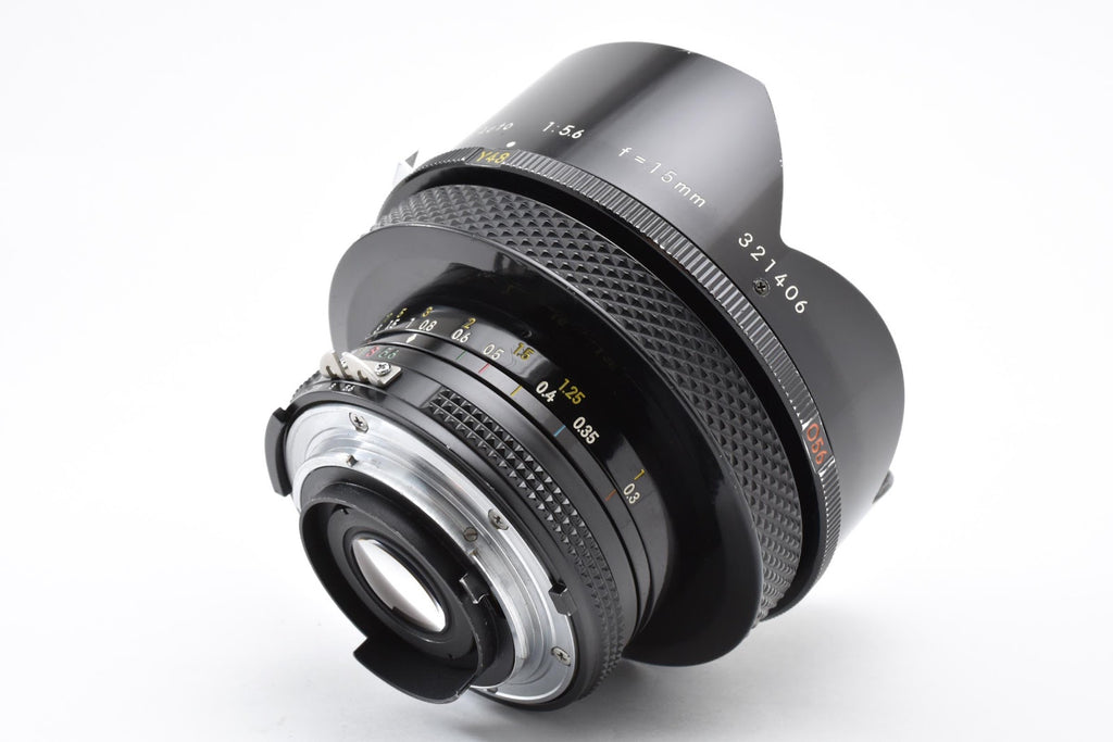 ★光学美品★ ニコン Nikon AI改 AUTO NIKKOR 15MM F5.6 C 広角レンズ ★ #9283