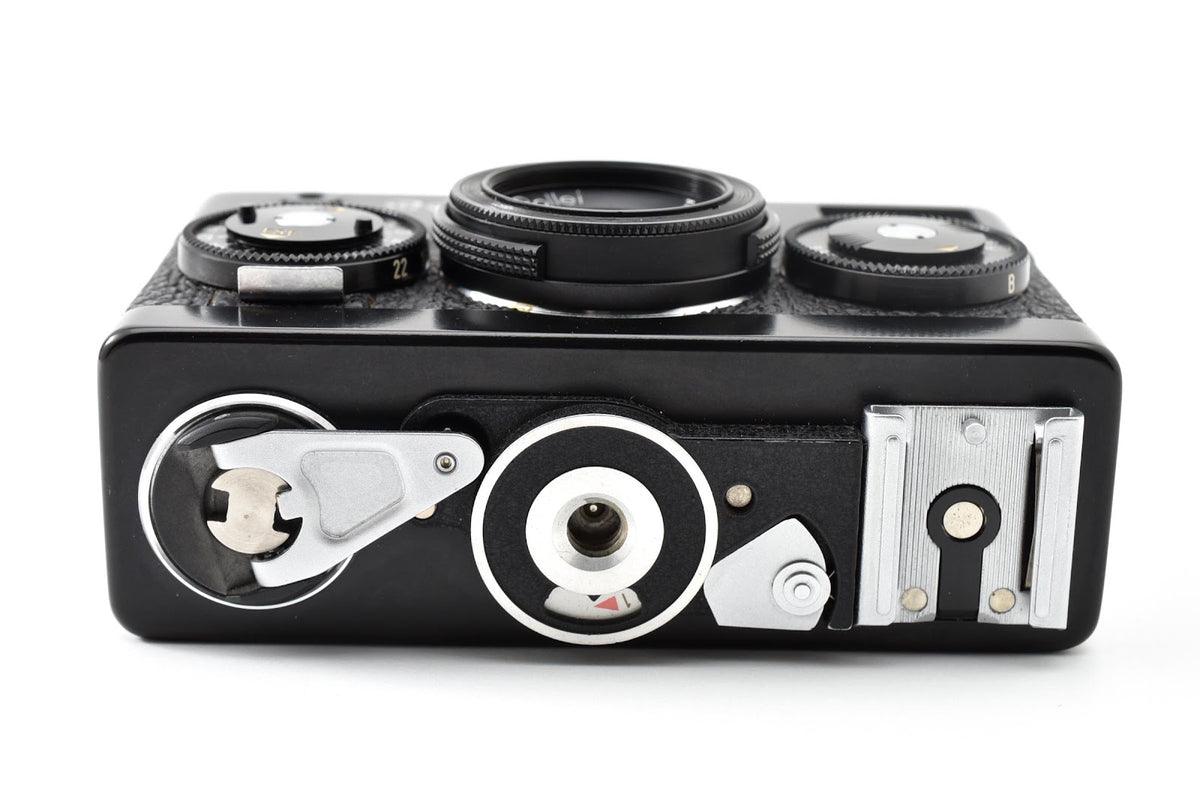 ★美品★ ローライ Rollei 35T 40MM F3.5 (テッサー) ケース ストラップ付 薄クモリ写りに影響なし フィルムカメラ ★ #9259