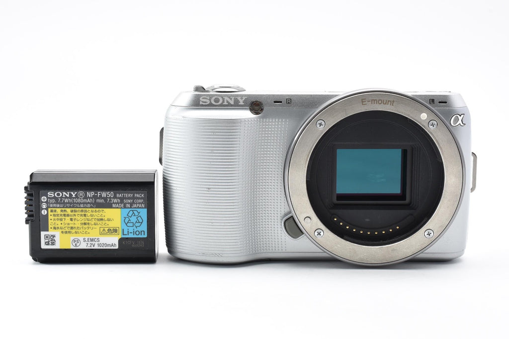 ★良品ショット数17,778回★ ソニー SONY NEX-C3 ボディ シルバー 1620万画素 ミラーレス一眼 ★ #8868