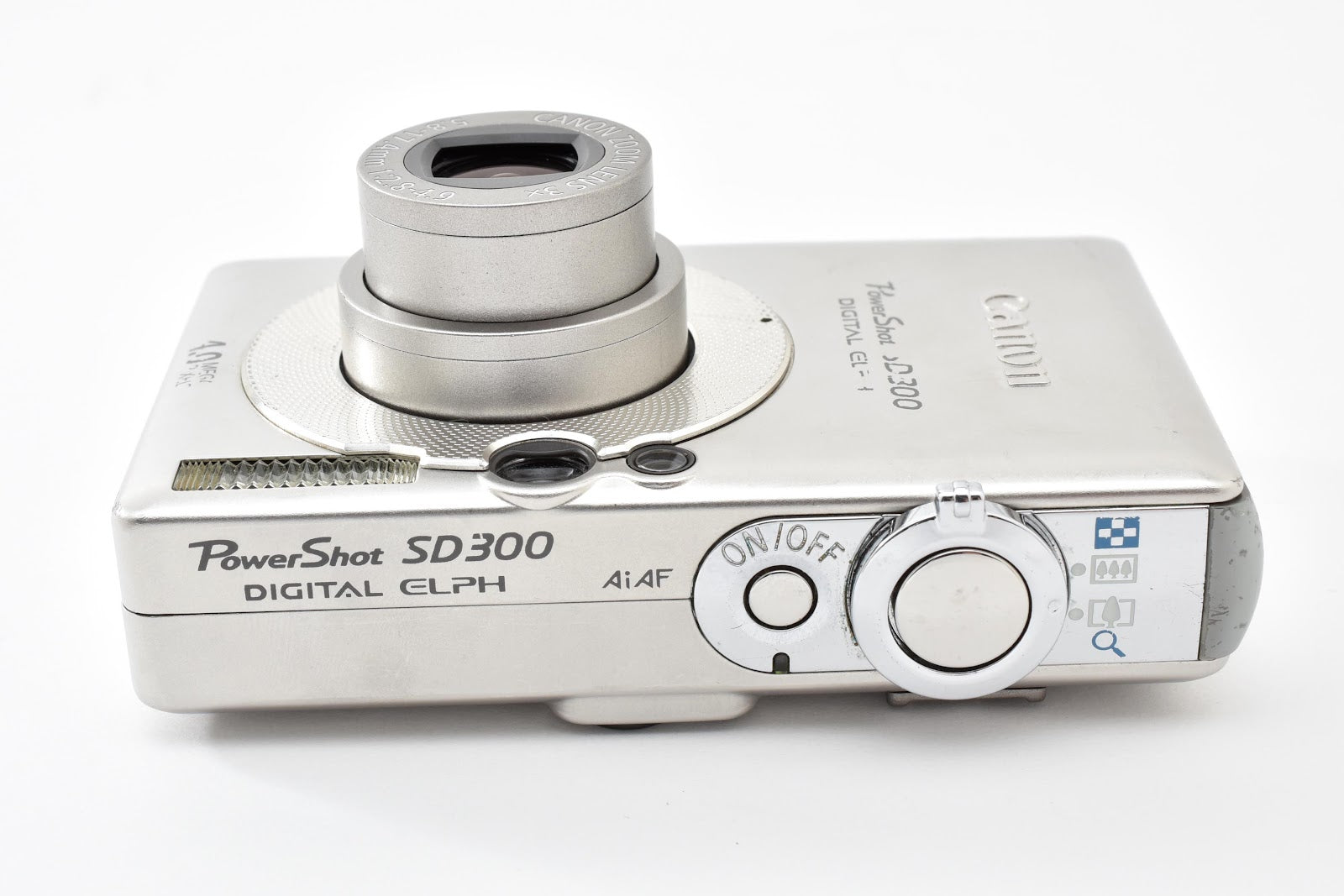 ★良品★ キャノン CANON IXY DIGITAL 50 海外名POWERSHOT SD300/IXUS40 CCD搭載 エモい写り ★ #9122