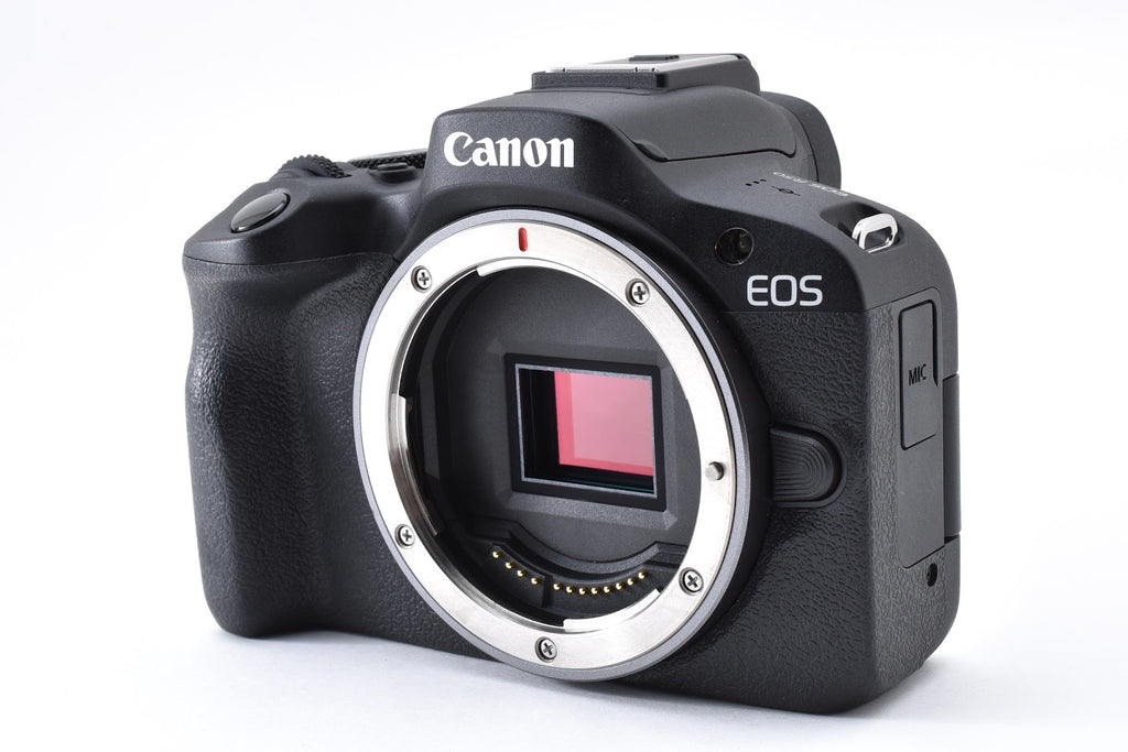 ★現状品★ キヤノン CANON EOS R50 ボディ ブラック ミラーレス一眼 液晶表示難あり 外観良好 ★ #8915