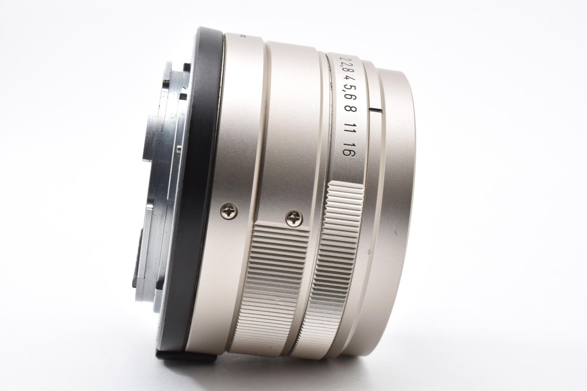 ★ コンタックス CONTAX PLANAR T* G 45MM F2 クローム フィルムカメラ用レンズ 外観美品 ★ #9303